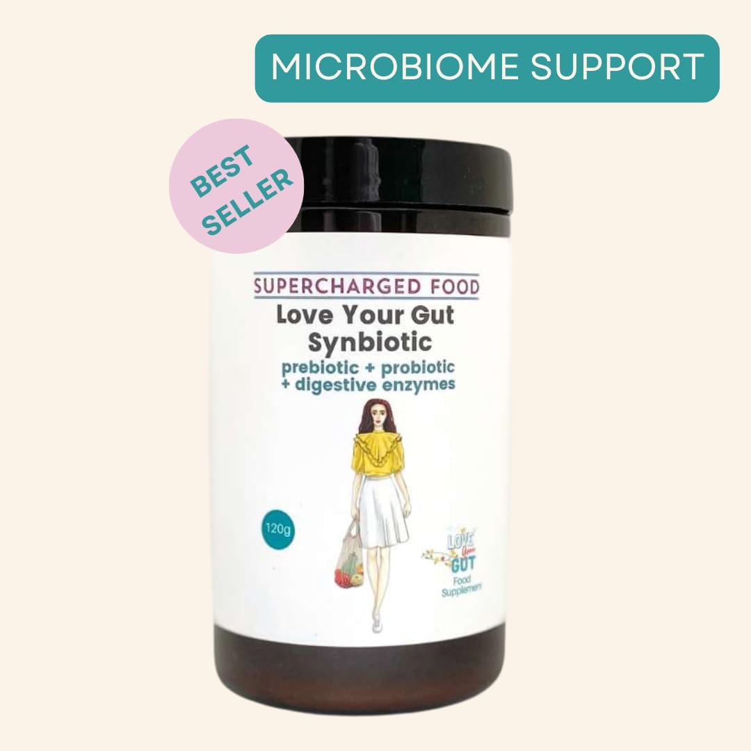 Supercharged Food Synbiotic Powder for Gut Health - 120g