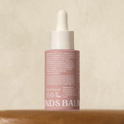 Supplement facts & ingredients image: Balmonds Omega Rich Facial Oil 30ml ingredients rosehip lavender vitamin E oils