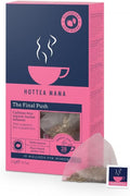 Thé biologique à la feuille de framboisier et menthe poivrée Hottea Mama The Final Push - 14 x 21g