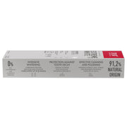Ingredients and certifications (Vegan, Natural) for SPLAT toothpaste.