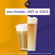 Nescafé Dolce Gusto Flat White Coffee Capsule prepared as a creamy milky coffee drink