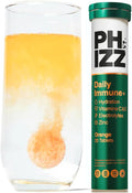 Comprimés Électrolytes Phizz Daily Immune+ Hydratation Orange – 20 unités