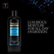 TRESemmé Rich Moisture Shampoo with Vitamin E 680ml packaging showing ingredients and product information