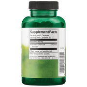 Swanson Activated Charcoal supplement capsule bottle 120 capsules 260mg barcode packaging