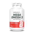 BiotechUSA Mega Omega 3 1000mg mit Vitamin E - 180 Weichkapseln