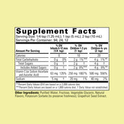ChildLife Essentials Liquid Vitamin C supplement facts vitamin C orange 118ml