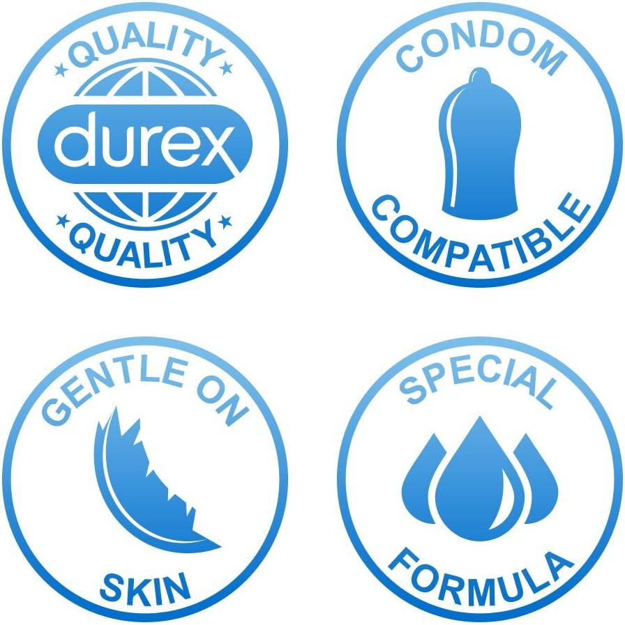 Durex Play Feel Water-Based Lubricant Gel - 3 x 50ml