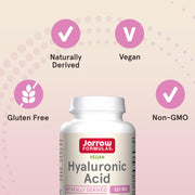 Jarrow Formulas Hyaluronic Acid 120mg Veggie Capsules