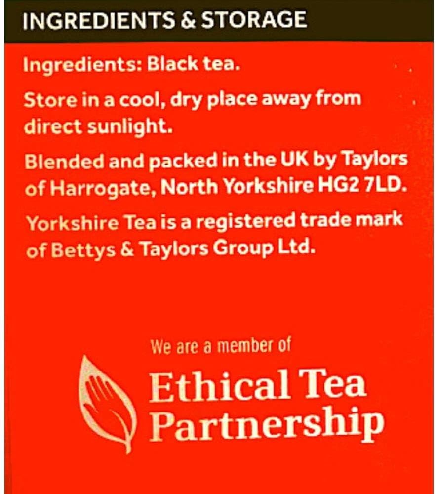 Yorkshire Tea Original Black Tea