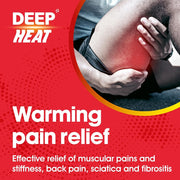 Deep Heat Max Strength Heat Rub Cream, tube packaging, no flavour, 35g, topical application use