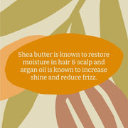Faith In Nature Shea & Argan Moisturising Shampoo, bottle packaging, shea and argan, 400ml, ingredients