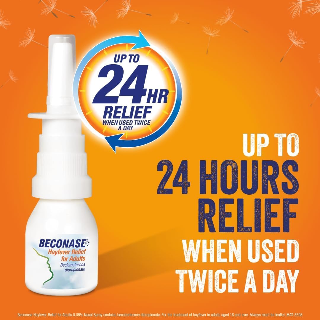 Beconase 8-in-1 Adult Hayfever Relief Nasal Spray 0.05% 100 Sprays