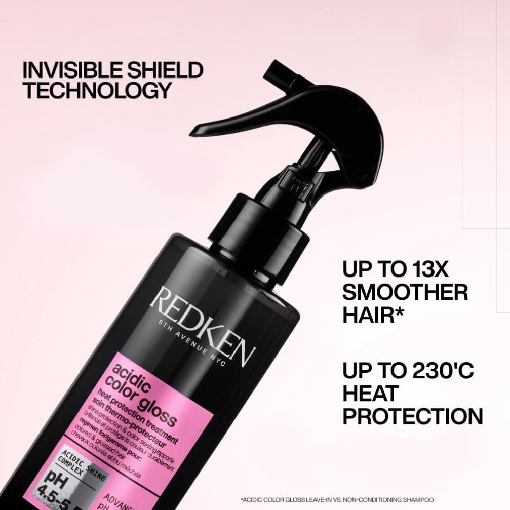 Redken Acidic Color Gloss Heat Protection Leave-In Spray - 190ml
