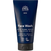 Urtekram Men Face Wash tube, fresh masculine scent, 150ml