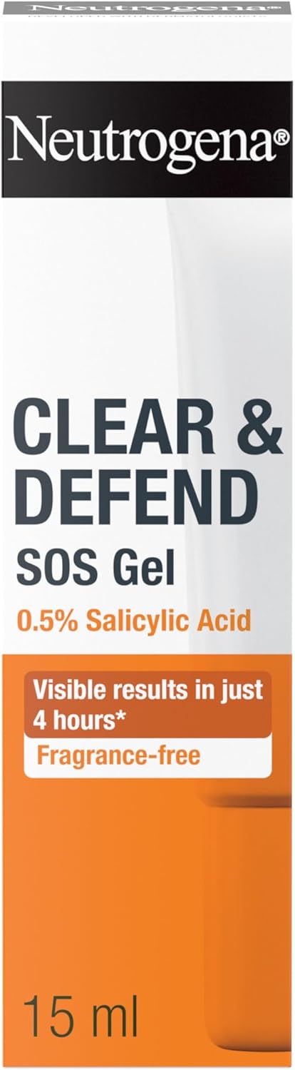 Neutrogena Clear & Defend Targeted Gel 15ml box.