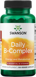 Swanson Daily B-Complex 100 vegetarische Kapseln