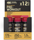 Shot Pré-Workout Optimum Nutrition Gold Standard Berry 12 x 60ml
