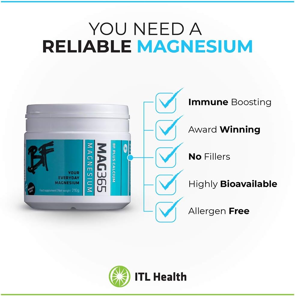 MAG365 BF Plus Calcium Magnesium Powder - 210g