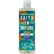 Faith In Nature Uplifting Body Wash Coconut 400ml bottle