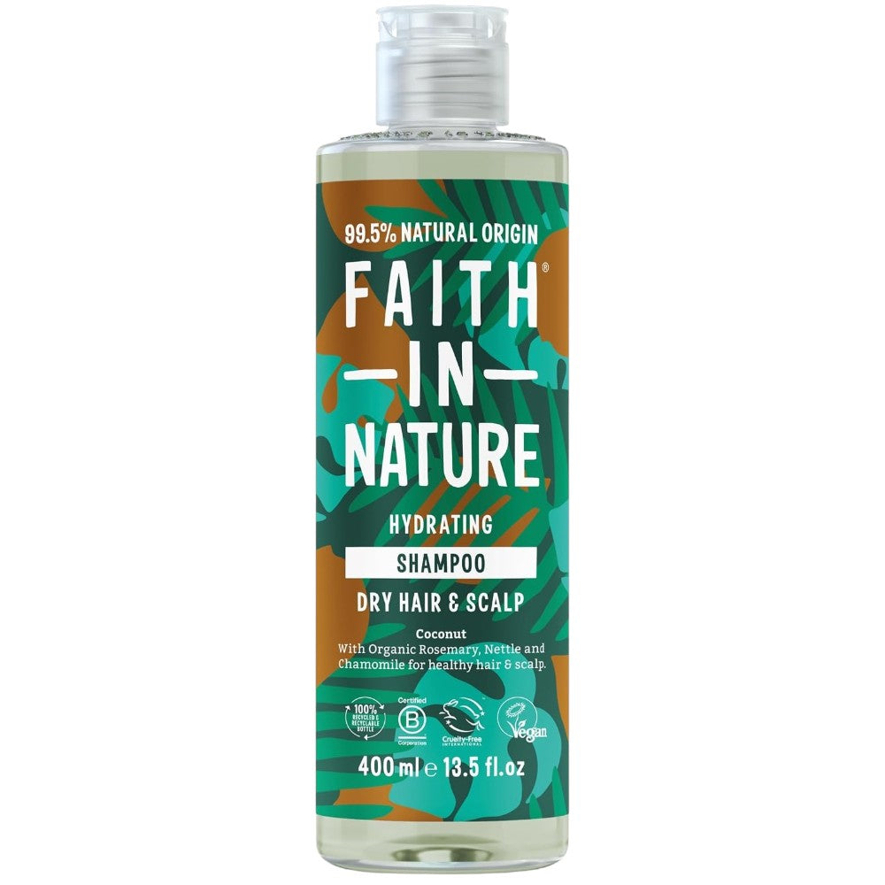 Faith In Nature Coconut Hydrating Shampoo 400ml bottle