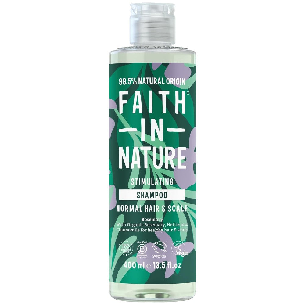Faith In Nature Rosemary Stimulating Shampoo 400ml bottle