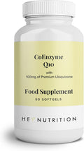Hey Nutrition Co-enzym Q10 100mg Ubiquinon - 60 Softgels