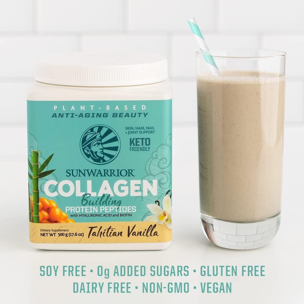 Sunwarrior Plant-Based Collagen Protein Powder - 500g