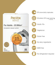ProVen Probiotics for Adults 25 Billion Capsules - 30 Count