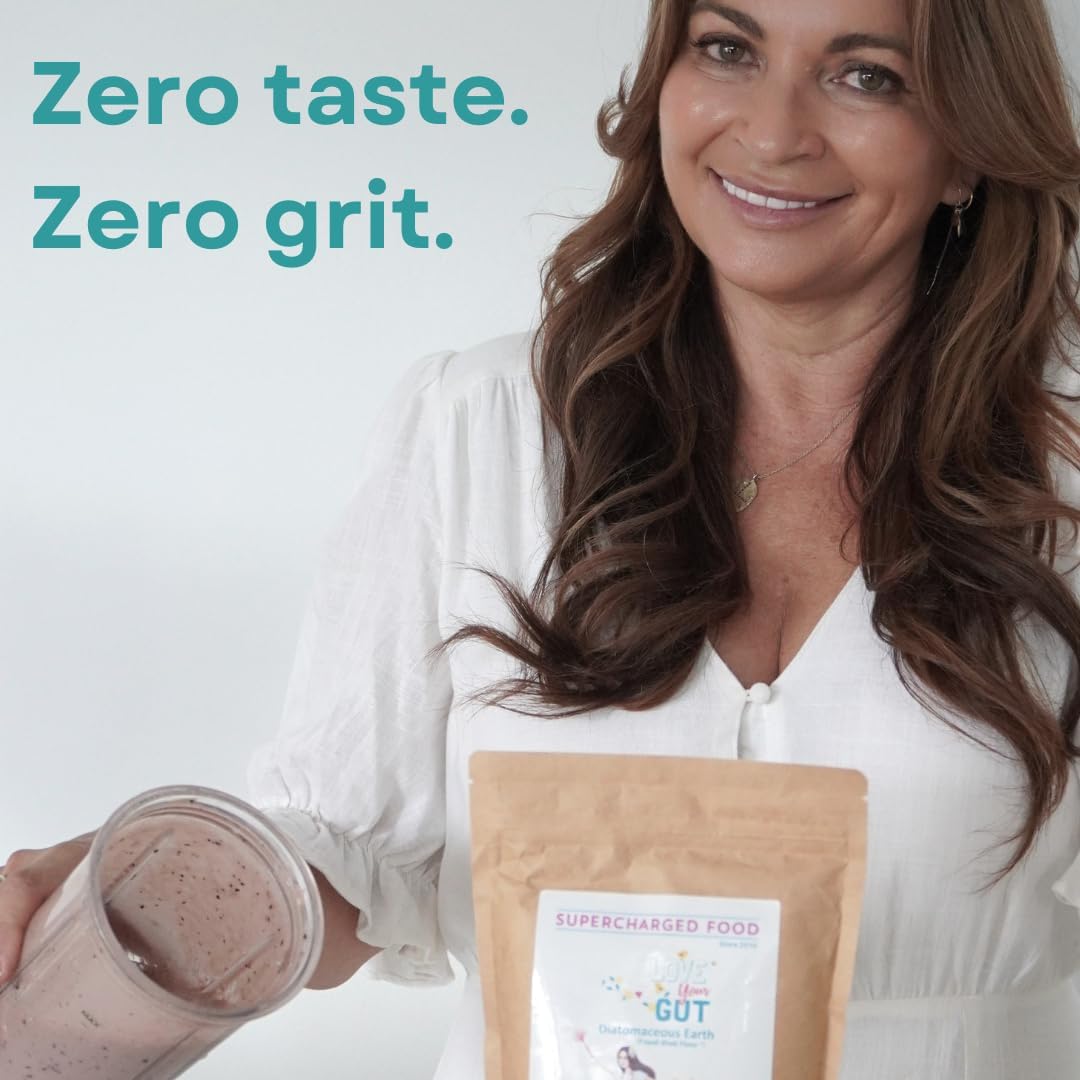 Supercharged Food Love Your Gut Diatomaceous Earth Powder - 100g