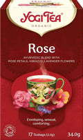 Yogi Tea Té Herbal Orgánico de Rosa - 17 x 2g