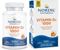 Nordic Naturals Vitamina D3 1000 UI - Mini cápsulas blandas sabor naranja - 120 unidades