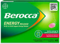 Berocca Vitamin C & B Komplex Brausetabletten - Waldbeeren-Geschmack - 45 Stück