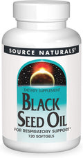 Cápsulas blandas Source Naturals Aceite de Semilla Negra - 120 unidades