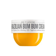 Front image: Sol de Janeiro Brazilian Bum Bum Cream tub Cheirosa 62 fragrance 75ml single pack