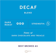 Union Decaf Blend Ground Coffee for Cafetiere - 200g