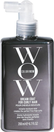 Color Wow Dream Coat for Curly Hair 200ml styling spray bottle.