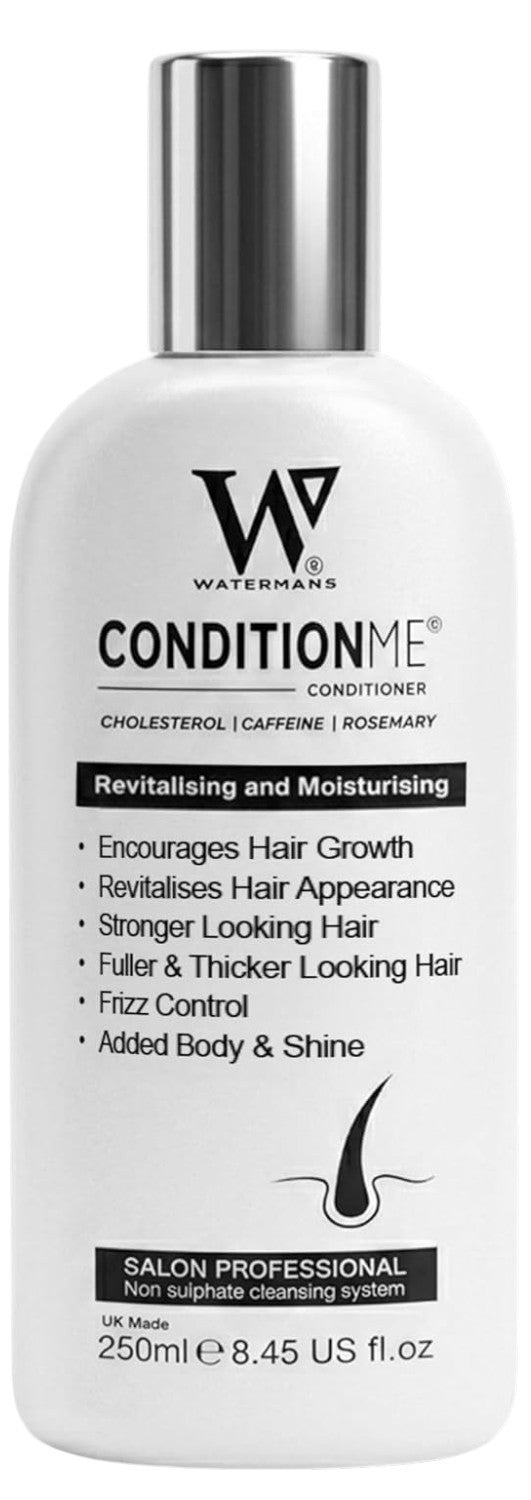 Watermans Condition Me Sulfate Free Conditioner 250ml front bottle packaging