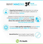 MAG365 BF Plus Calcium Magnesium Powder - 210g