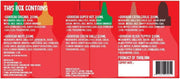 Ingredients & barcode image: Flying Goose sriracha sauce ingredients label bottles 6 pack