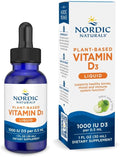 Vitamina D3 Liquida a Base Vegetale 1000 UI, Mela Nordic Naturals - 30ml