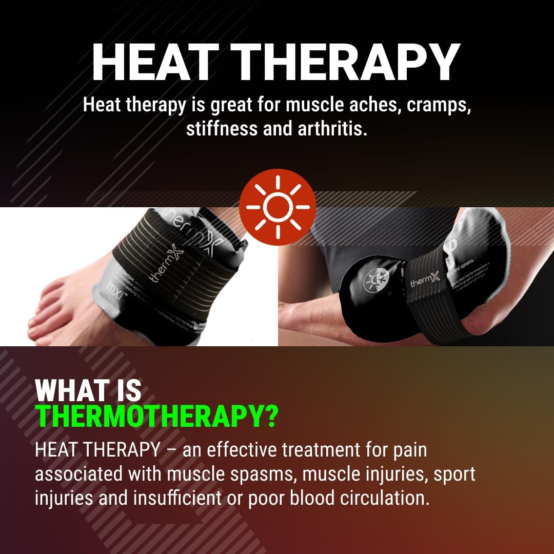 ThermX Reusable Hot Cold Therapy Gel Pack - 3 Count
