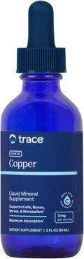 Trace Minerals Ionic Copper 3mg Flüssig-Tropfen - 59ml