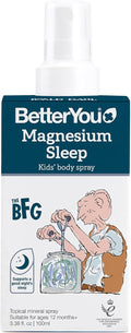 Spray corporal BetterYou para niños con magnesio y lavanda - 100ml