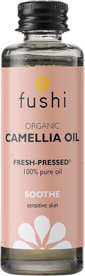 Fushi Bio-Kamelienöl 100 ml | Fresh-Pressed® 100% reines Öl zur Beruhigung & Hydratation empfindlicher Haut