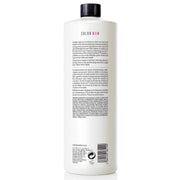 Back label of Color Wow Color Security Conditioner 946ml showing ingredients, barcode and instructions.