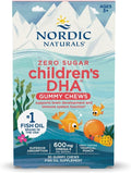 Nordic Naturals Zero Zucchero Kids DHA - Omega-3 600mg, Punch Tropicale - 30 Gummies