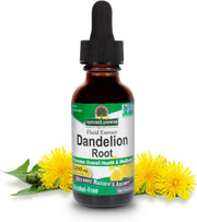 Nature’s Answer Dandelion Root alcohol-free liquid extract 30ml bottle front label