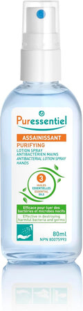 Puressentiel Natürliches Hand- & Oberflächenspray mit Ätherischen Ölen - 80ml