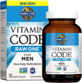 Garden of Life Vitamin Code Raw One para Hombres Multivitamínico Cápsulas Veganas