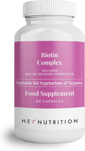 Hey Nutrition Biotine Complex met Zink & Selenium - 60 Capsules